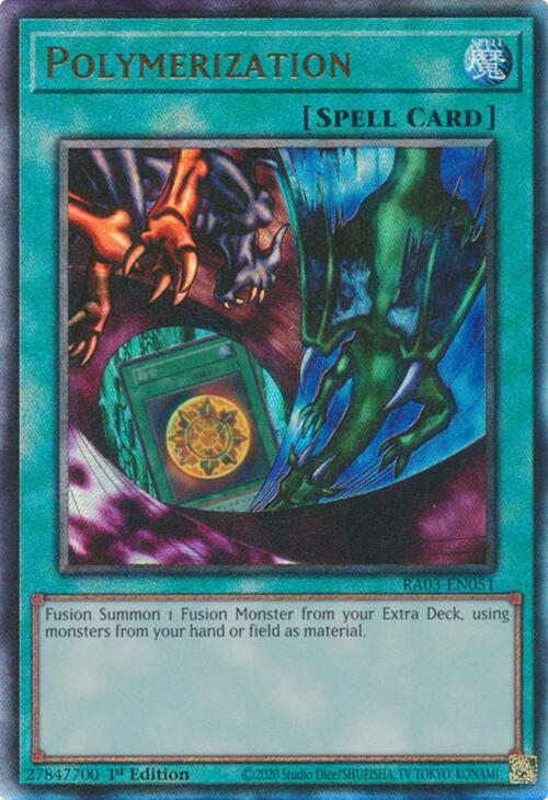 Polymerization (Alternate Art) (PUR) [RA03-EN051] Prismatic Ultimate Rare | Black Swamp Games