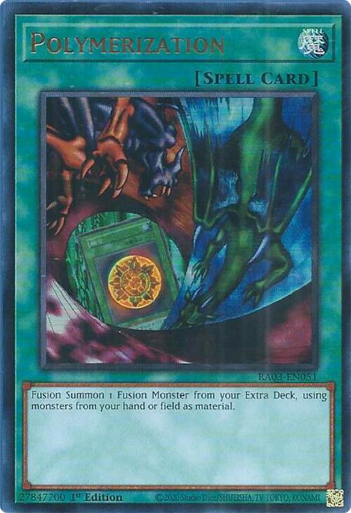 Polymerization (Alternate Art) (UR) [RA03-EN051] Ultra Rare | Black Swamp Games