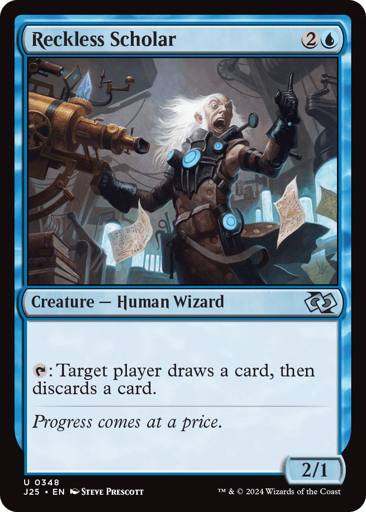 Reckless Scholar [Foundations Jumpstart] | Black Swamp Games