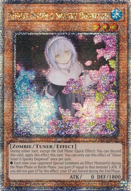 Ghost Sister & Spooky Dogwood (Alternate Art) (Quarter Century Secret Rare) [RA03-EN020] Quarter Century Secret Rare | Black Swamp Games