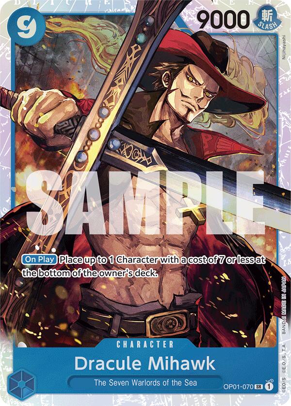 Dracule Mihawk (OP01-070) (Reprint) [Premium Booster -The Best-] | Black Swamp Games