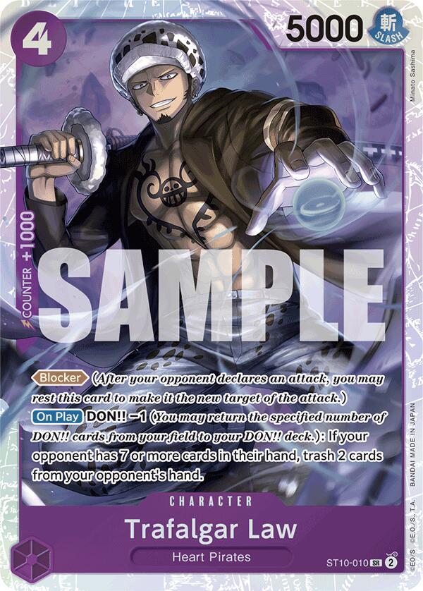 Trafalgar Law (ST10-010) (Reprint) [Premium Booster -The Best-] | Black Swamp Games