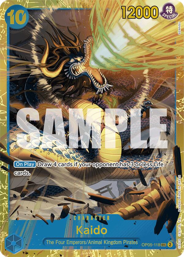 Kaido (OP05-118) (Reprint) [Premium Booster -The Best-] | Black Swamp Games