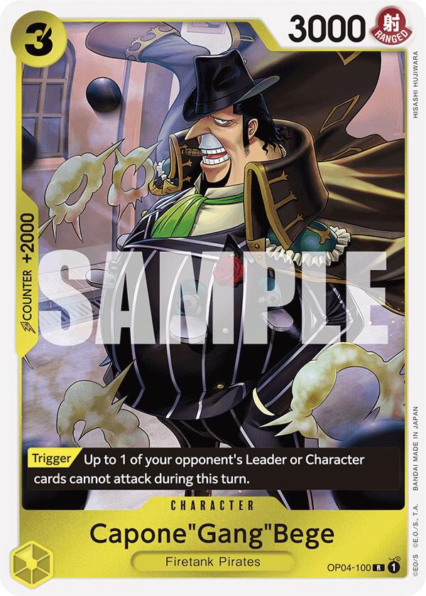 Capone"Gang"Bege (OP04-100) (Reprint) [Premium Booster -The Best-] | Black Swamp Games