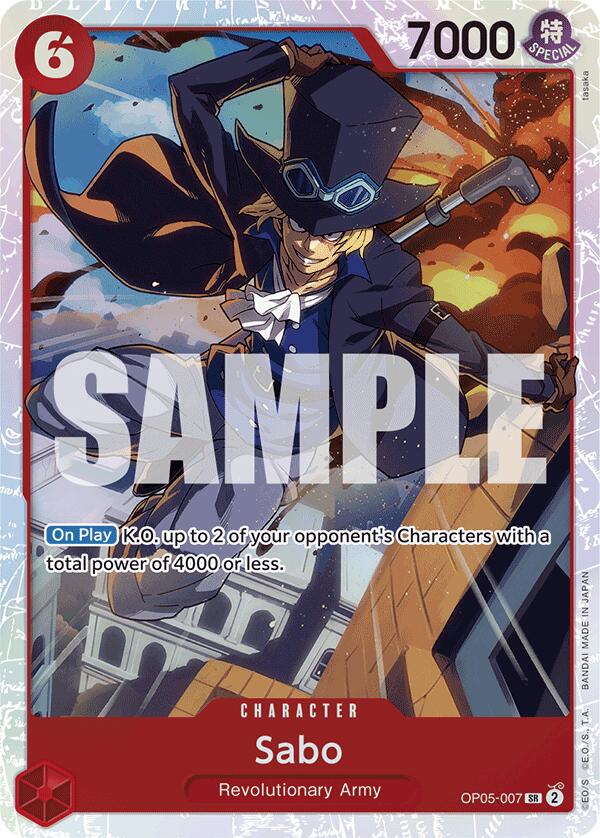 Sabo (OP05-007) (Reprint) [Premium Booster -The Best-] | Black Swamp Games