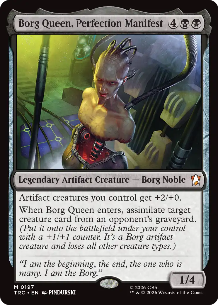 Borg Queen, Perfection Manifest [Star Trek Commander] | Black Swamp Games