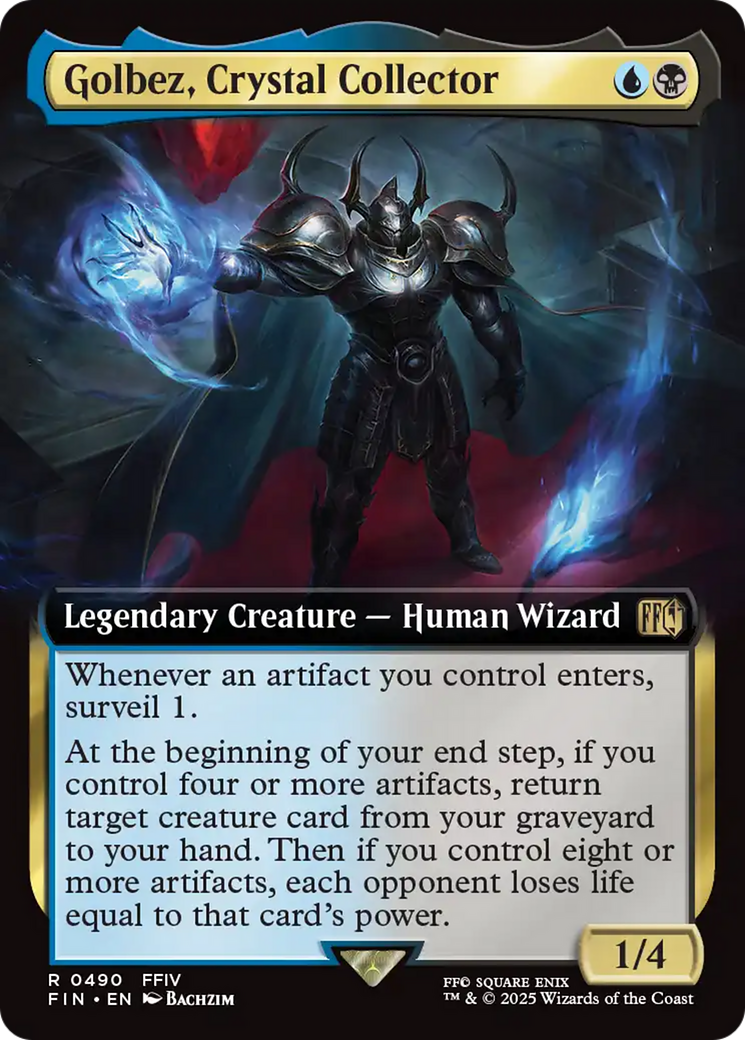 Golbez, Crystal Collector (Extended Art) [FINAL FANTASY] | Black Swamp Games