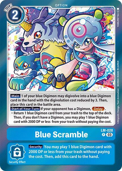 Blue Scramble [LM-028] [Special Limited Set] | Black Swamp Games