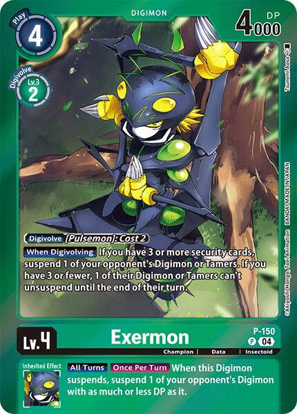 Exermon [P-150] (Reprint) [Special Limited Set] | Black Swamp Games