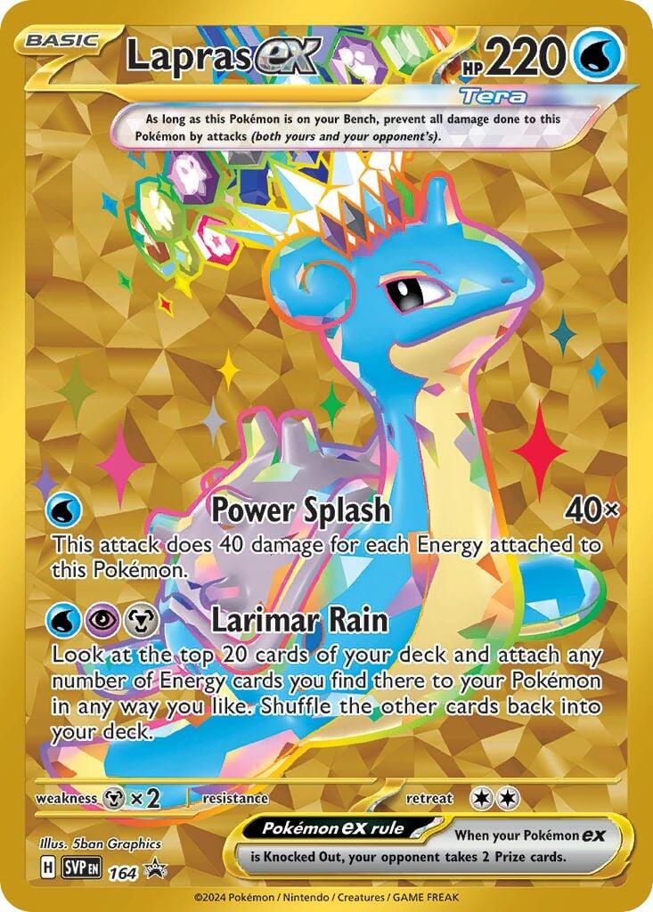 Lapras ex (164) [Scarlet & Violet: Black Star Promos] | Black Swamp Games