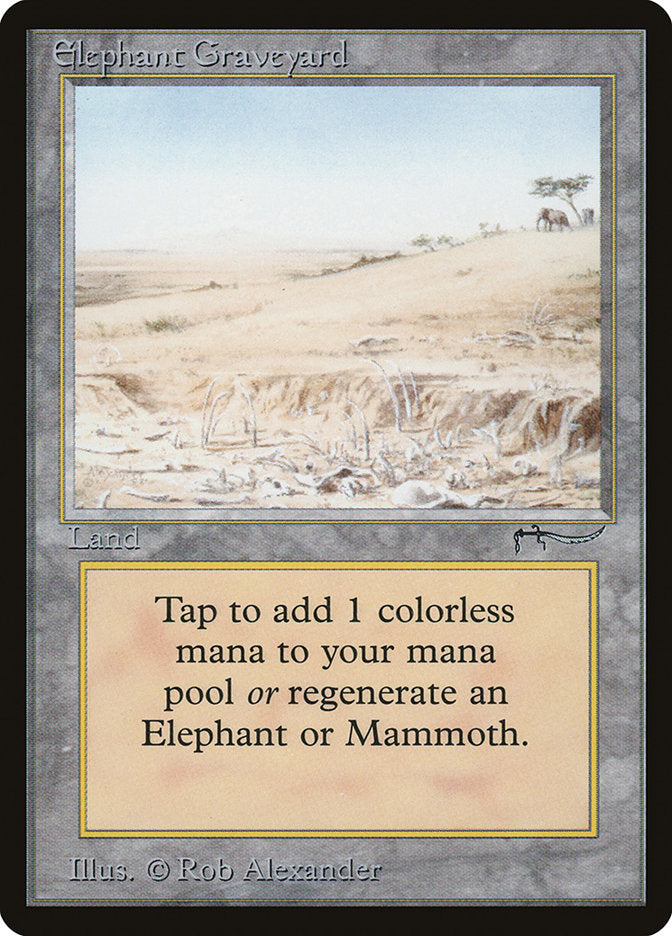 Elephant Graveyard [Arabian Nights] | Black Swamp Games