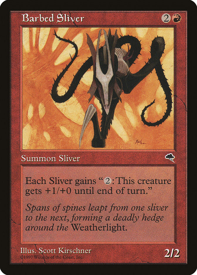 Barbed Sliver [Tempest] | Black Swamp Games