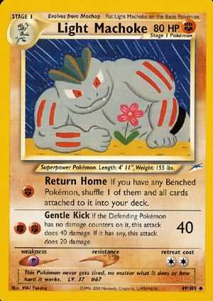 Light Machoke (49/105) [Neo Destiny Unlimited] | Black Swamp Games