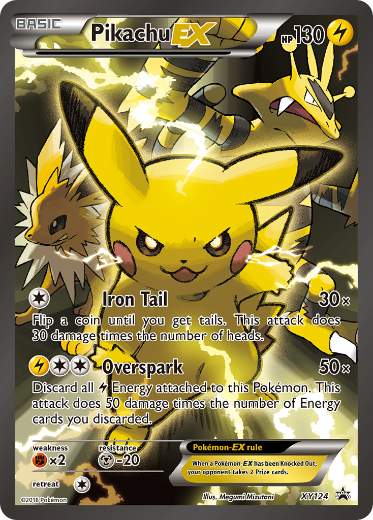 Pikachu EX (XY124) [XY: Black Star Promos] | Black Swamp Games