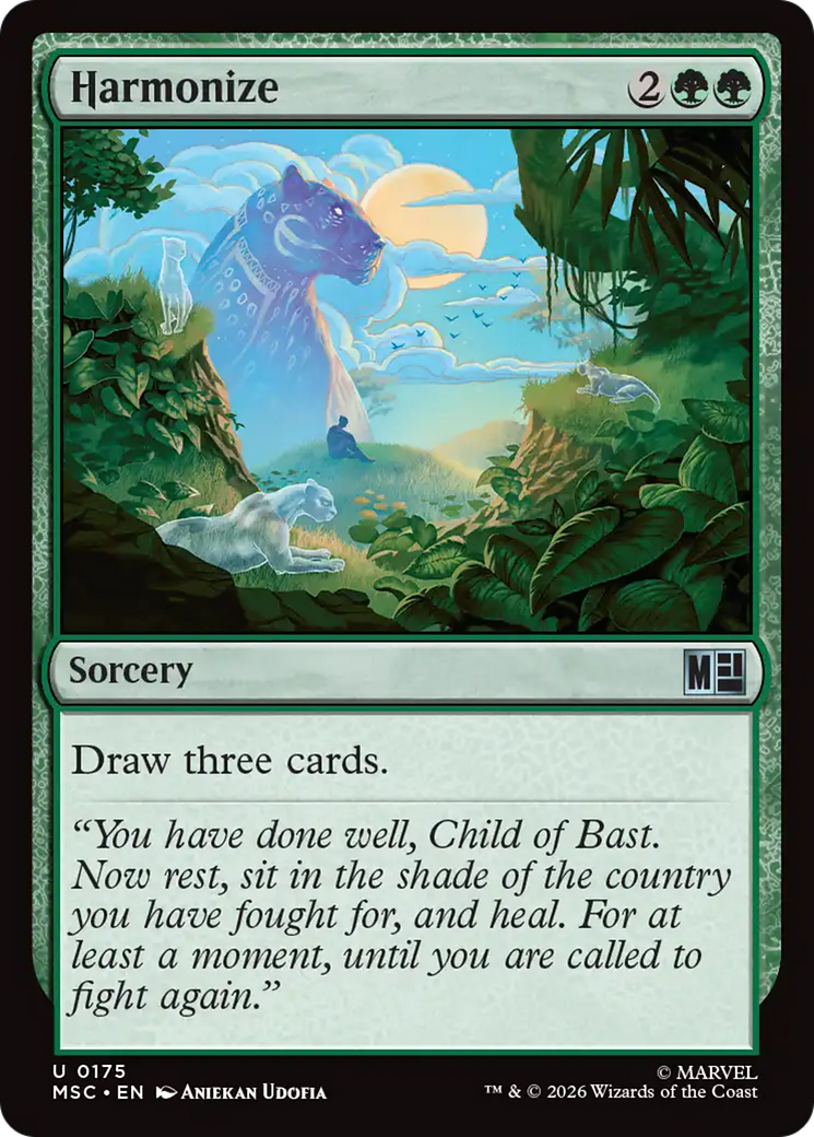 Harmonize (Surge Foil) [Marvel Super Heroes Commander] | Black Swamp Games