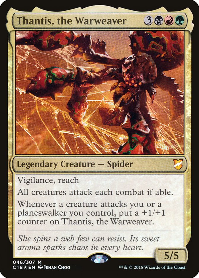 Thantis, the Warweaver [Commander 2018] | Black Swamp Games