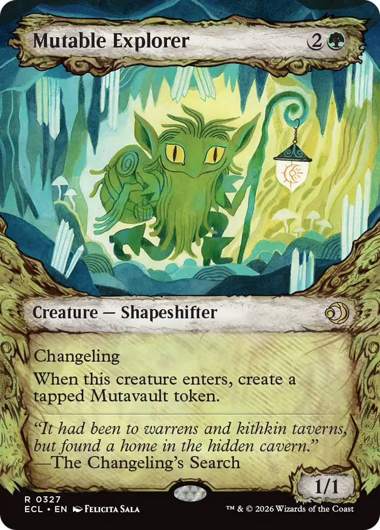 Mutable Explorer (Showcase) [Lorwyn Eclipsed] | Black Swamp Games