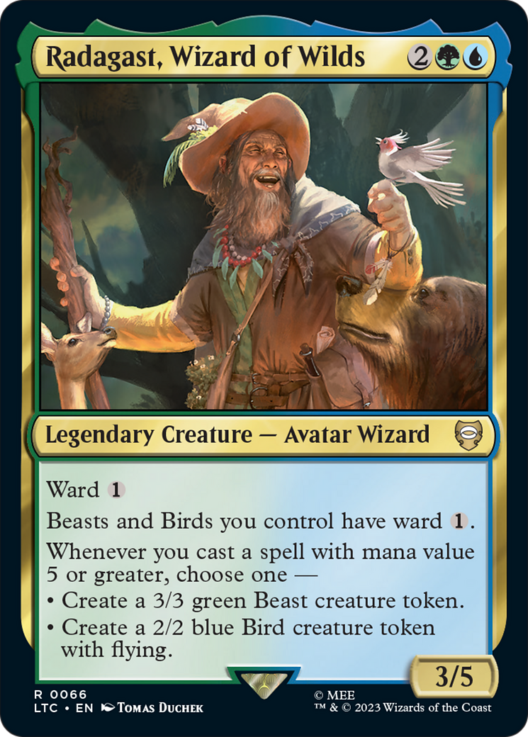 Radagast, Wizard of Wilds [The Lord of the Rings: Tales of Middle-Earth Commander] | Black Swamp Games