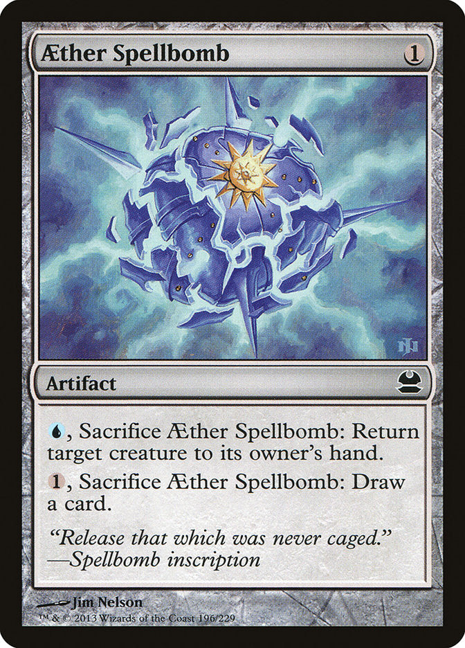 Aether Spellbomb [Modern Masters] | Black Swamp Games