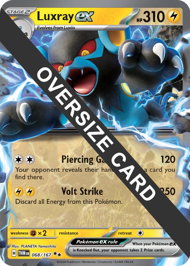 Luxray ex (068/167) (Jumbo Card) [Miscellaneous Cards] | Black Swamp Games