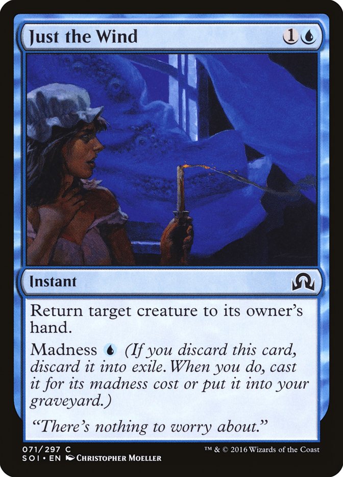 Just the Wind [Shadows over Innistrad] | Black Swamp Games