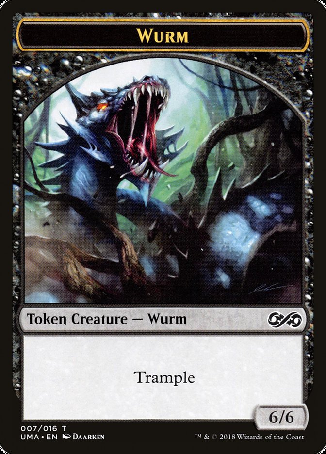 Wurm Token [Ultimate Masters Tokens] | Black Swamp Games