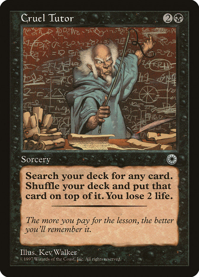 Cruel Tutor [Portal] | Black Swamp Games