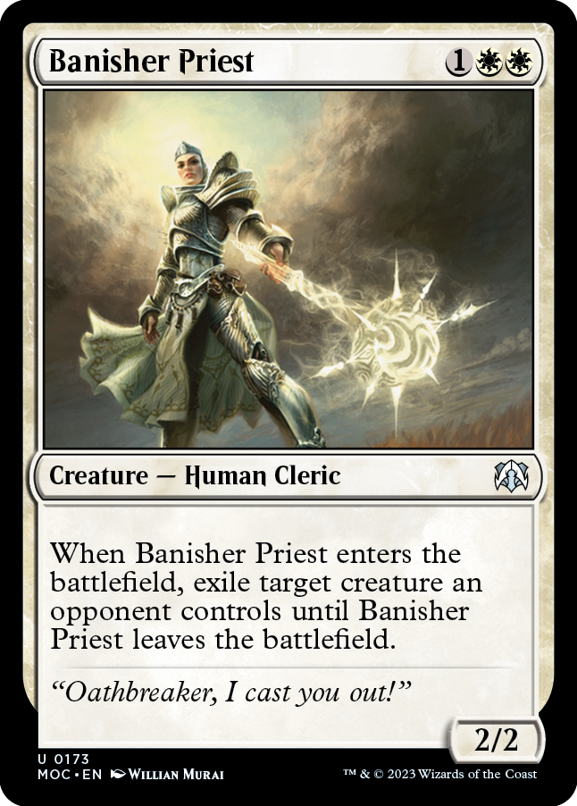 Banisher Priest [March of the Machine Commander] | Black Swamp Games