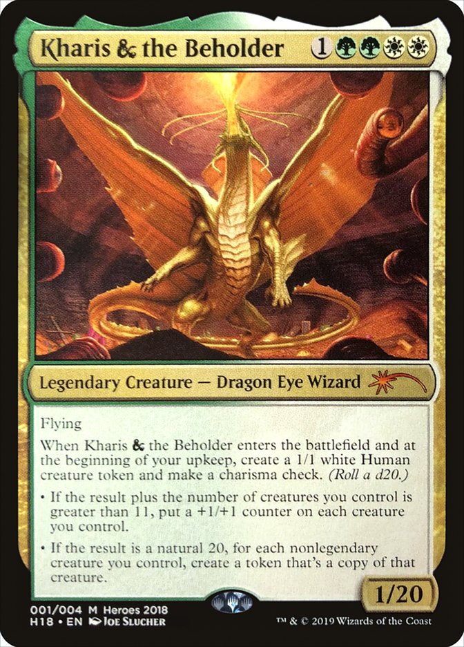 Kharis & The Beholder [Heroes of the Realm 2018] | Black Swamp Games