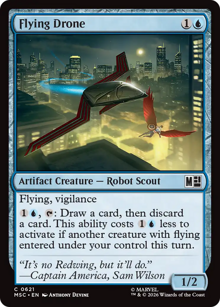 Flying Drone [Marvel Super Heroes Commander] | Black Swamp Games