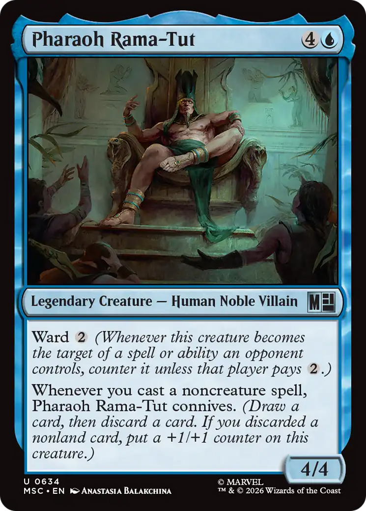 Pharaoh Rama-Tut [Marvel Super Heroes Commander] | Black Swamp Games