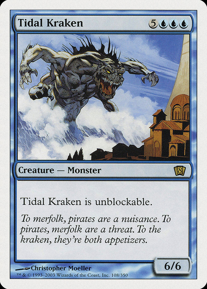 Tidal Kraken [Eighth Edition] | Black Swamp Games