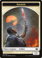 Angel (002) // Soldier (004) Double-Sided Token [Modern Horizons Tokens] | Black Swamp Games