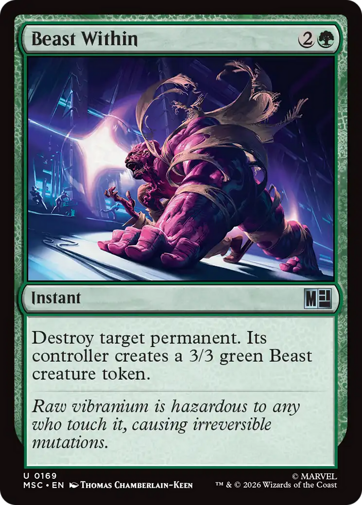 Beast Within [Marvel Super Heroes Commander] | Black Swamp Games