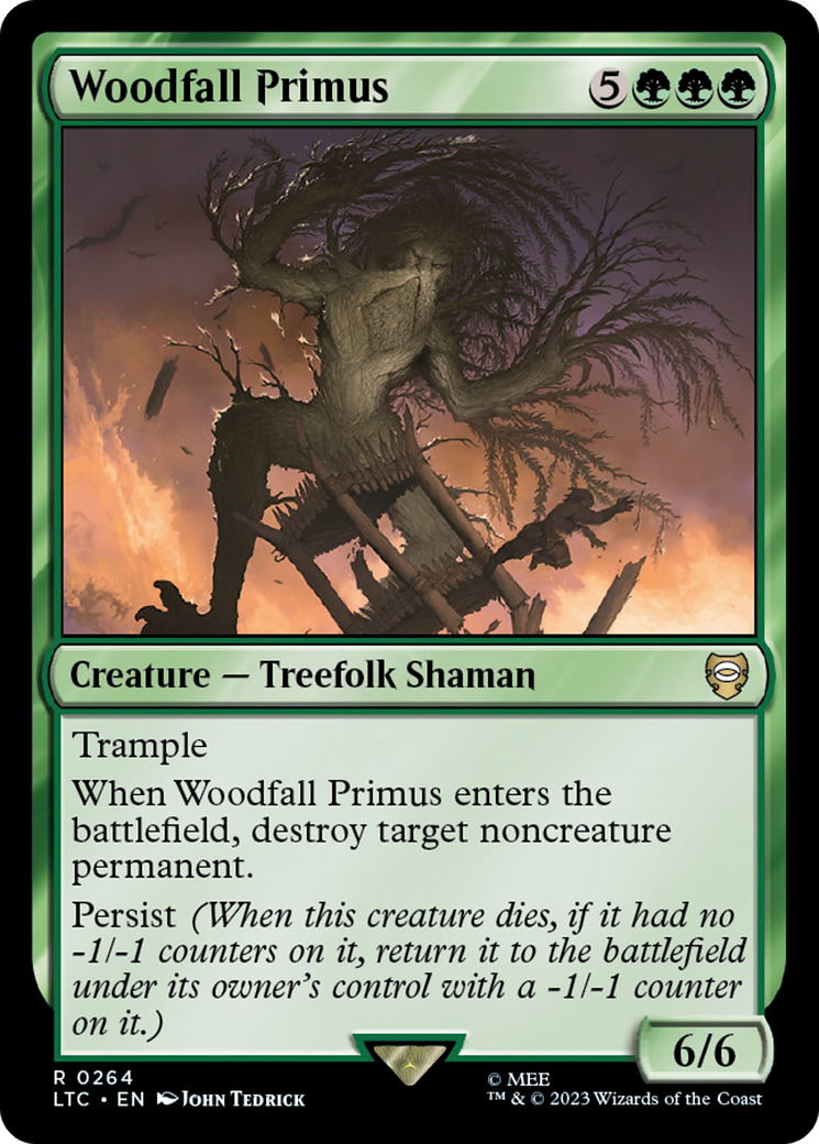 Woodfall Primus [The Lord of the Rings: Tales of Middle-Earth Commander] | Black Swamp Games