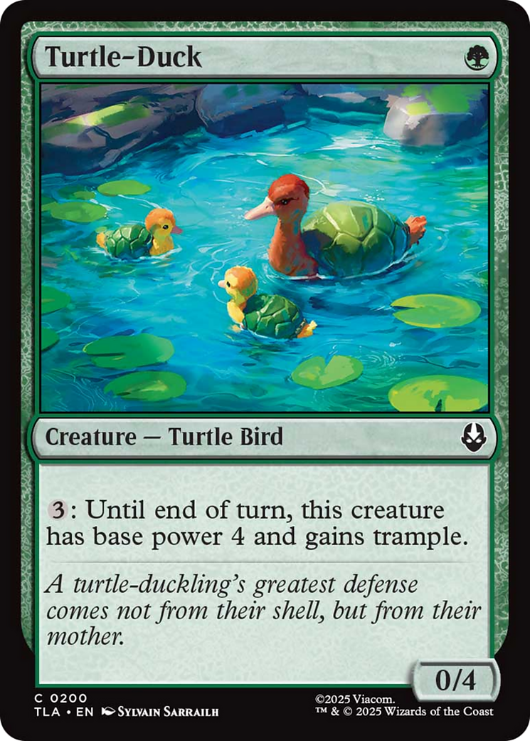Turtle-Duck [Avatar: The Last Airbender] | Black Swamp Games