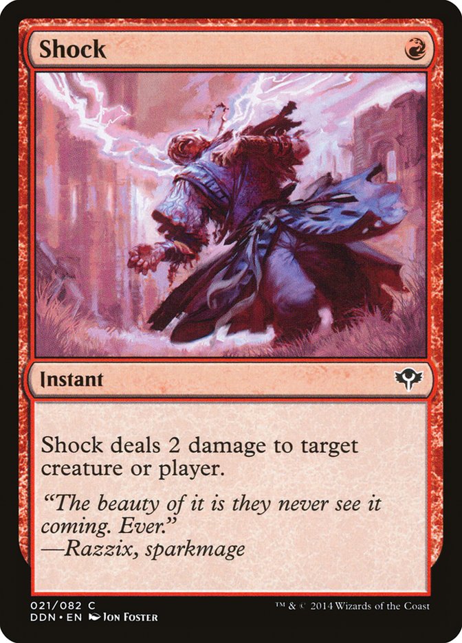 Shock [Duel Decks: Speed vs. Cunning] | Black Swamp Games