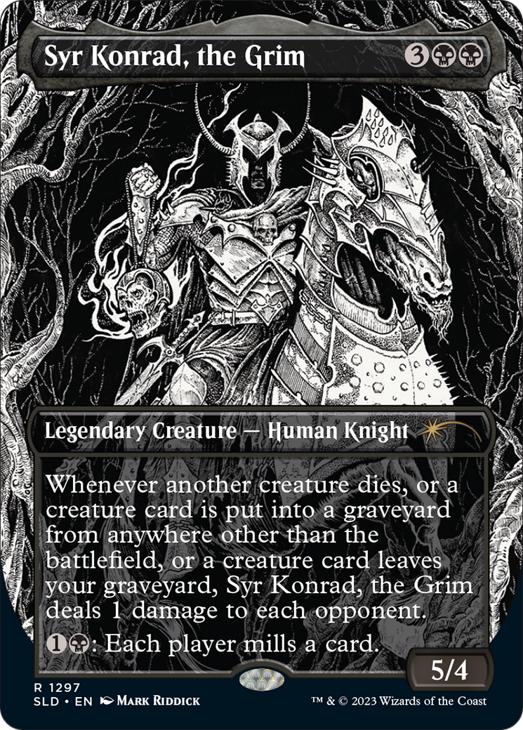 Syr Konrad, the Grim [Secret Lair Drop Series] | Black Swamp Games