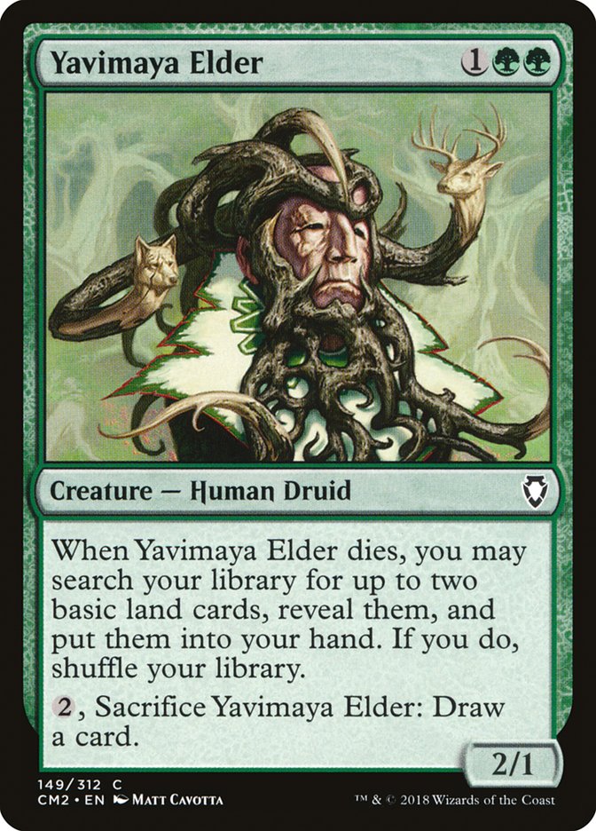 Yavimaya Elder [Commander Anthology Volume II] | Black Swamp Games