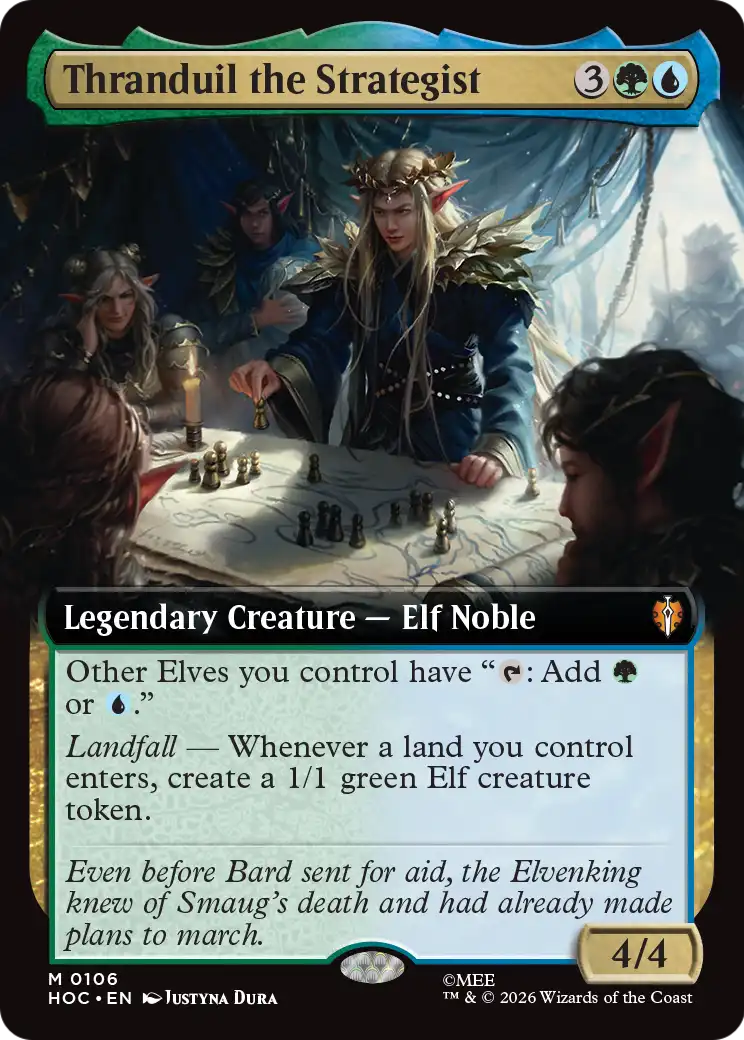 Thranduil the Strategist (Extended Art) [The Hobbit: Eternal-Legal] | Black Swamp Games