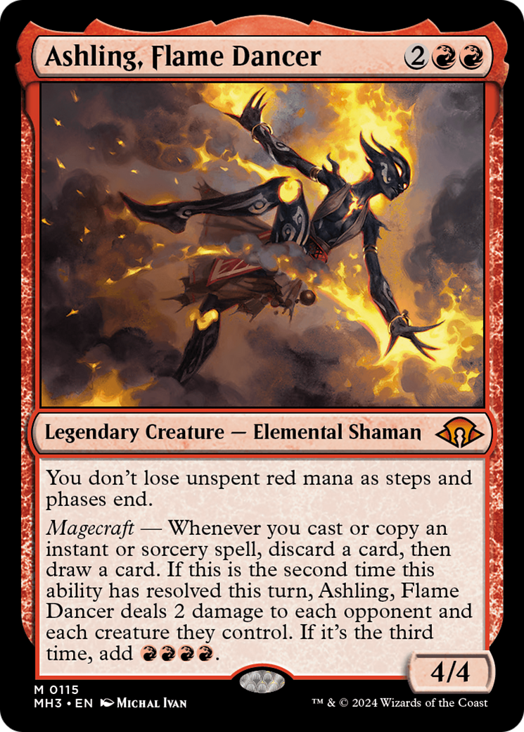 Ashling, Flame Dancer [Modern Horizons 3] | Black Swamp Games