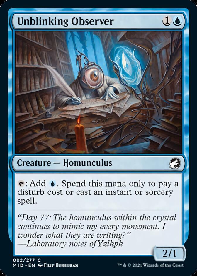 Unblinking Observer [Innistrad: Midnight Hunt] | Black Swamp Games