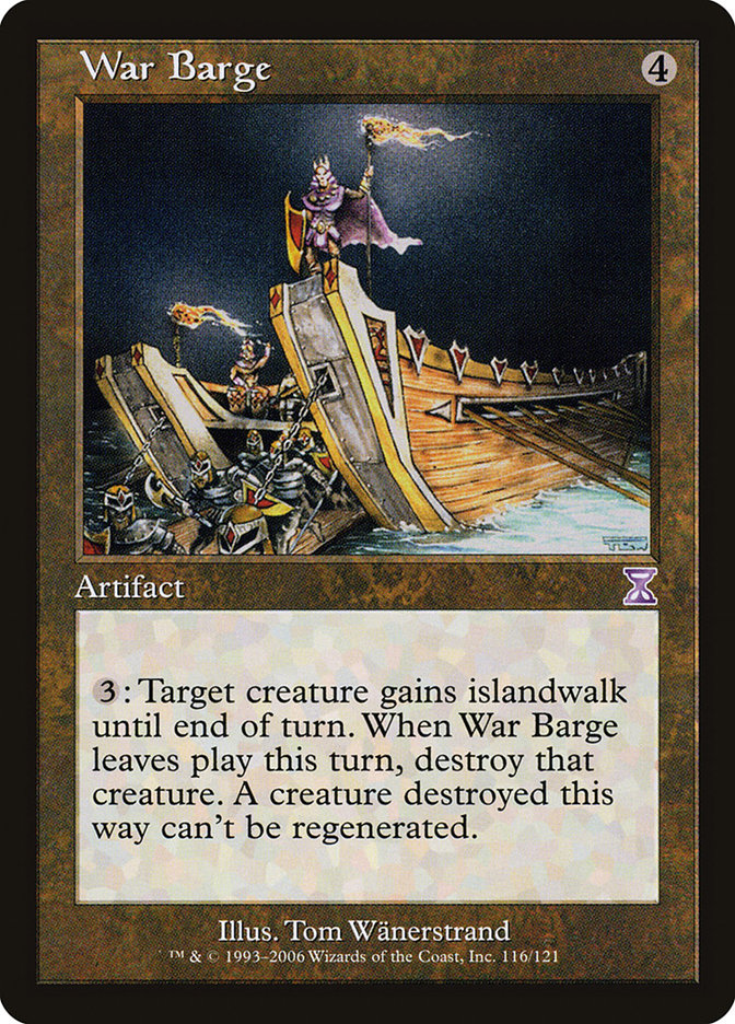 War Barge [Time Spiral Timeshifted] | Black Swamp Games