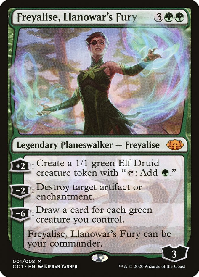 Freyalise, Llanowar's Fury [Commander Collection: Green] | Black Swamp Games