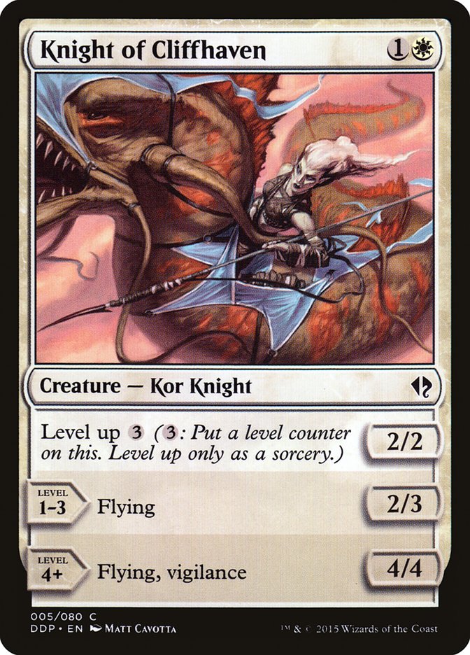 Knight of Cliffhaven [Duel Decks: Zendikar vs. Eldrazi] | Black Swamp Games