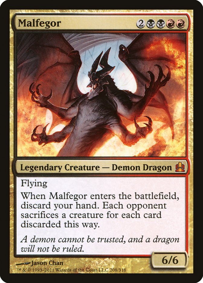 Malfegor [Commander 2011] | Black Swamp Games