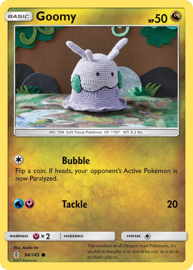 Goomy (94/145) [Sun & Moon: Guardians Rising] | Black Swamp Games