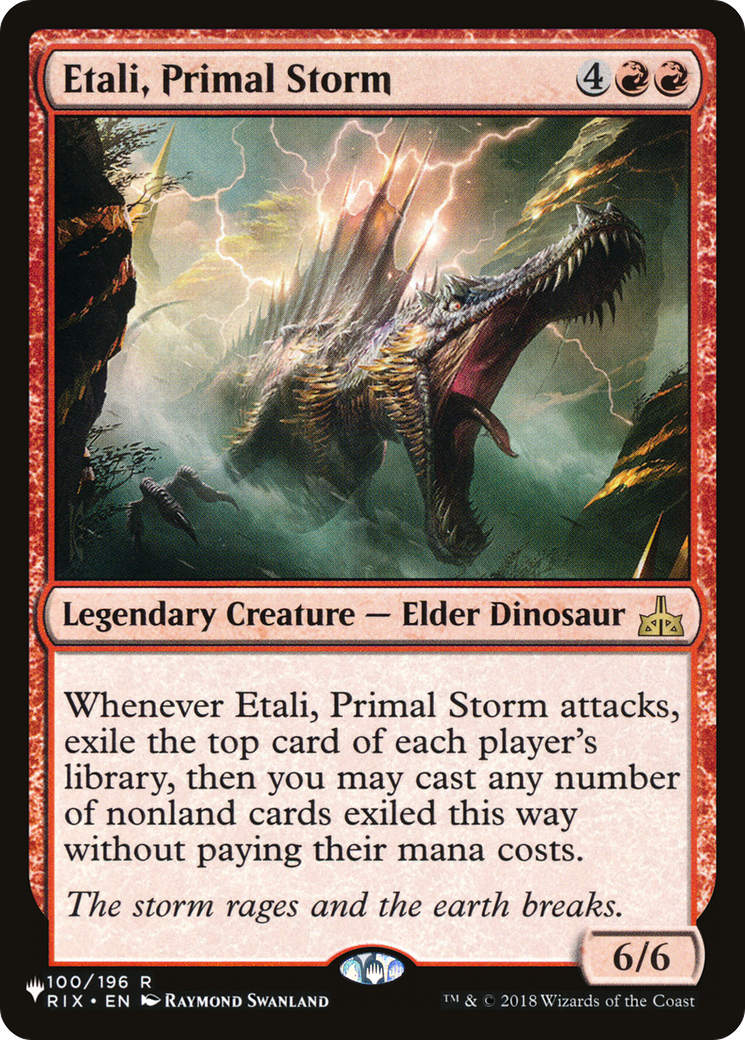 Etali, Primal Storm [The List] | Black Swamp Games