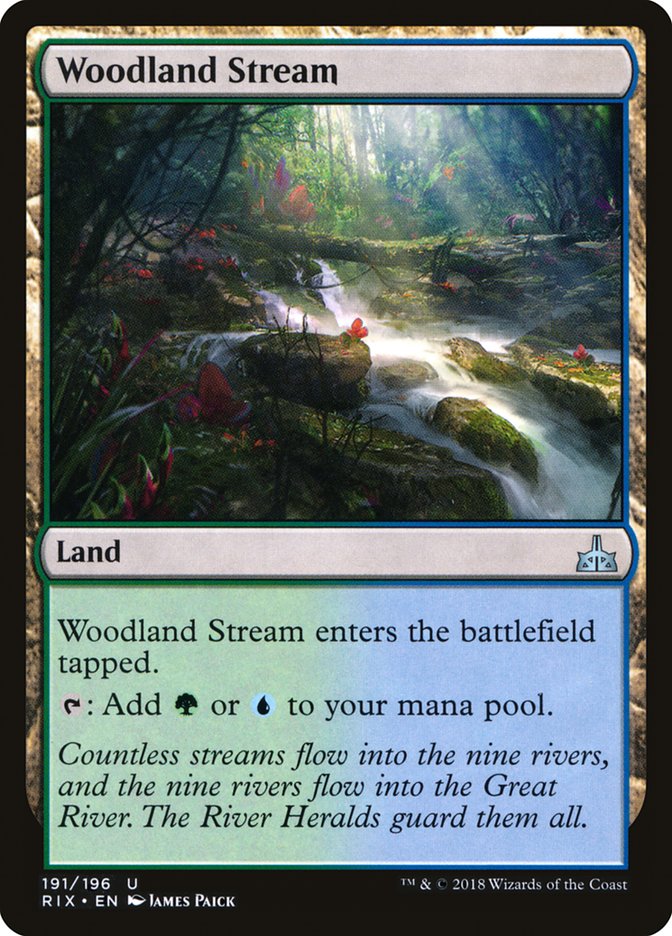 Woodland Stream [Rivals of Ixalan] | Black Swamp Games