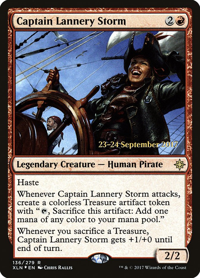 Captain Lannery Storm [Ixalan Prerelease Promos] | Black Swamp Games